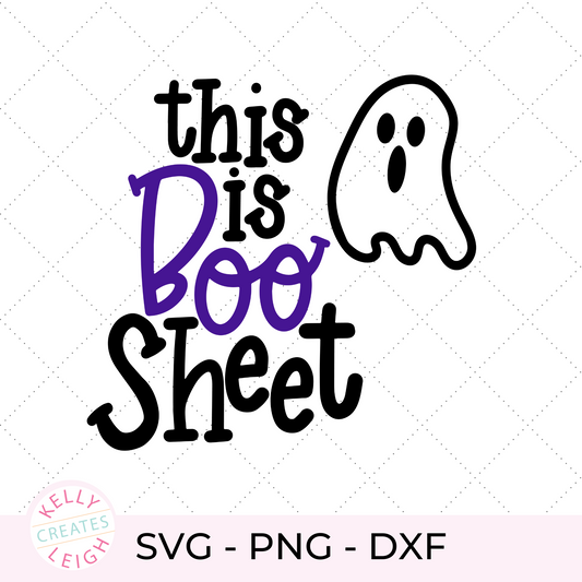 This is Boo Sheet SVG