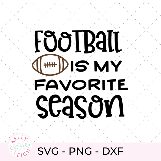 Football is My Favorite Season SVG
