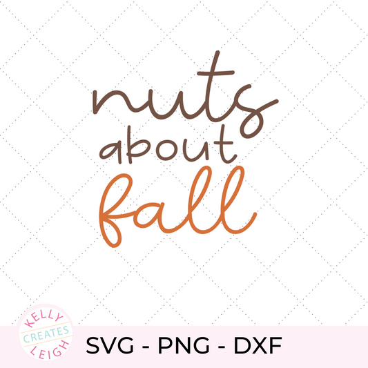 Nuts About Fall SVG