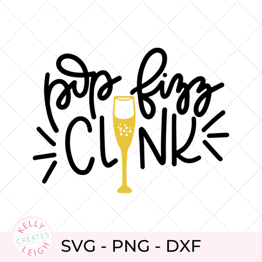 Pop Fizz Clink SVG